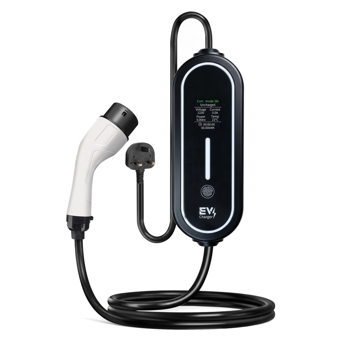 Model Q8 Touch-Control Portable Charger